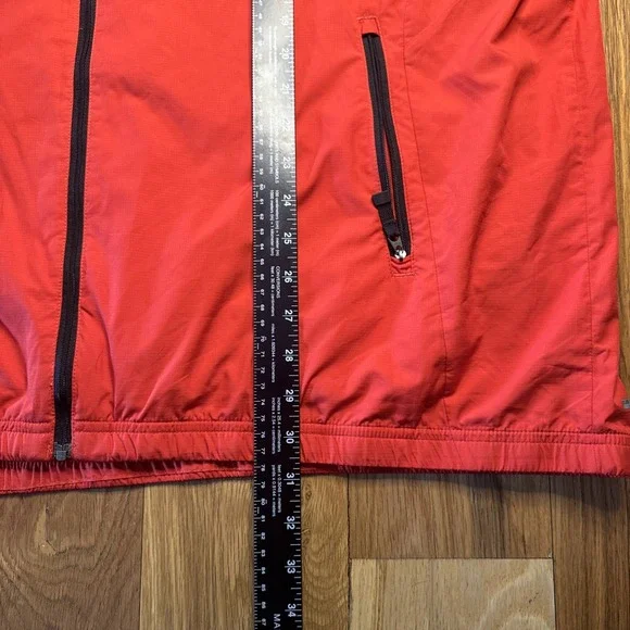 ADIDAS Men'sXXL Climaproof Vented Red Mesh Lined Windbreaker Golf Jacket Ripstop - Picture 6 of 9